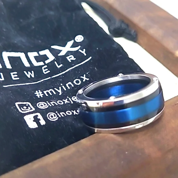 Inok Black & Blue-Plated Polished - Picture 7 of 11